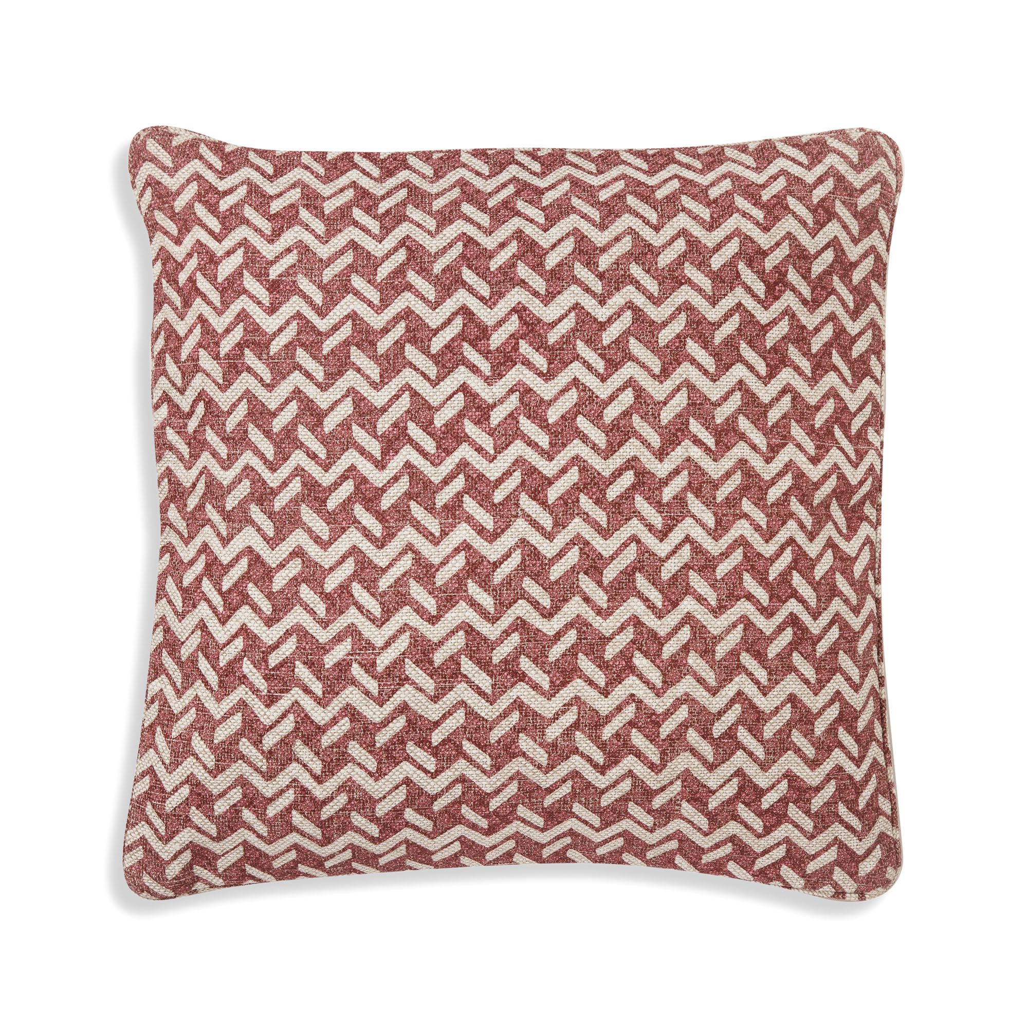 Oblong Cushion in Red Chiltern