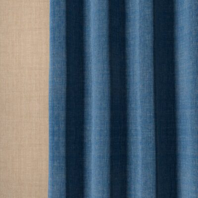 Plain Linen 038 - Overall Blue - Blue Colour Family