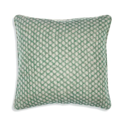 Cushion in Green Wicker