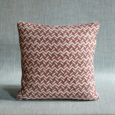 Oblong Cushion in Red Chiltern