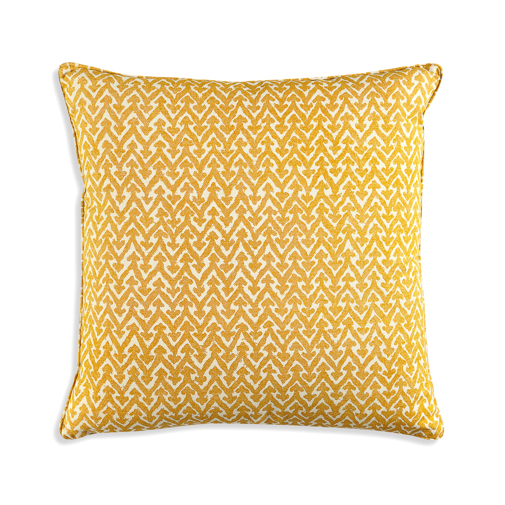 Cushion in Yellow Rabanna