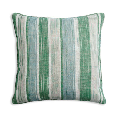 Cushion in Green and Blue Carskiey