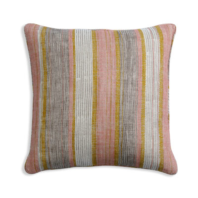 Cushion in Pink and Yellow Carskiey