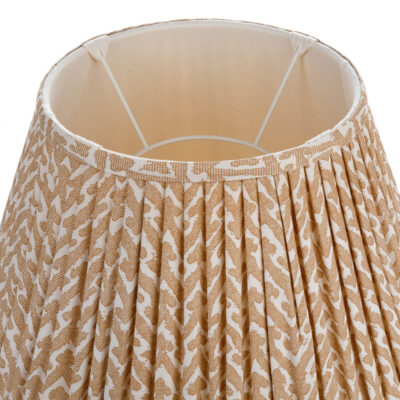 Lampshade in Nut Brown Rabanna