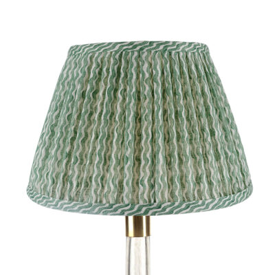 Lampshade in Green Popple