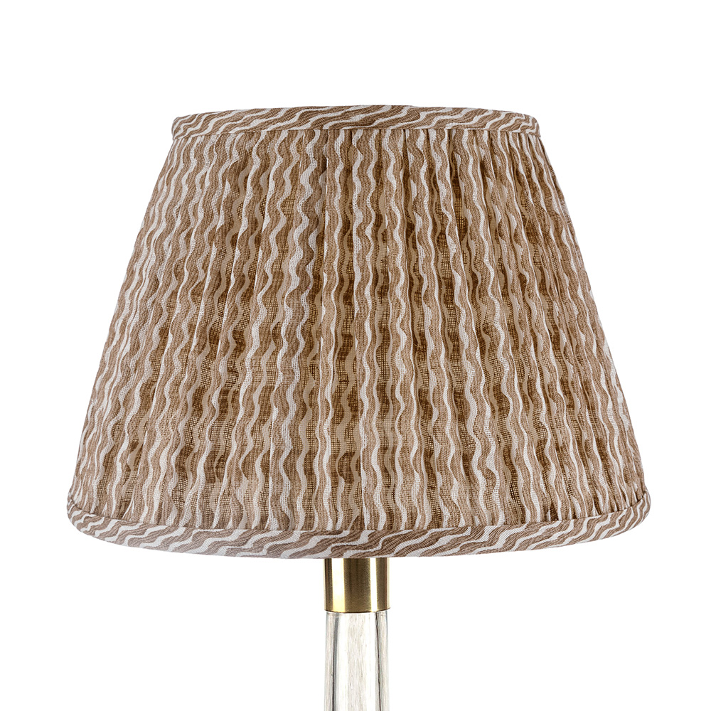 Lampshade in Nut Brown Popple