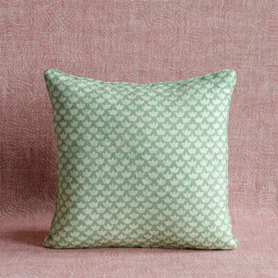 Cushion in Green Eythorne