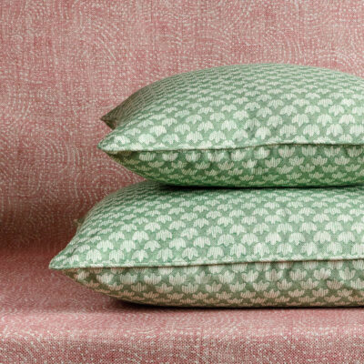 Cushion in Green Eythorne