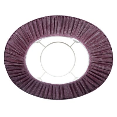 Oval Lampshade in Back To The Fuchsia